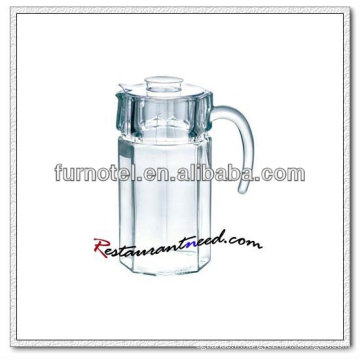 Pichet octogonal en verre D105 1600ml